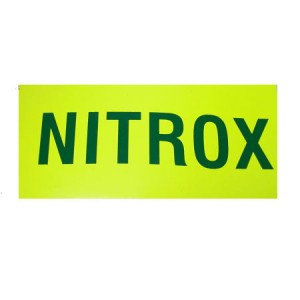 Autocollant Nitrox jaune
