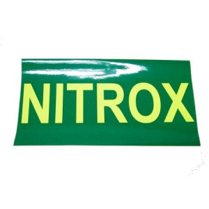 Autocollant Nitrox vert